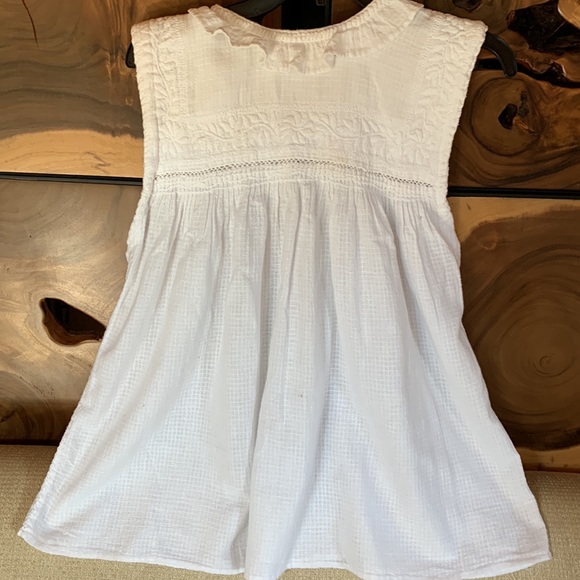 Hand embroidered Mexican top - 100% cotton - Picture 4 of 4